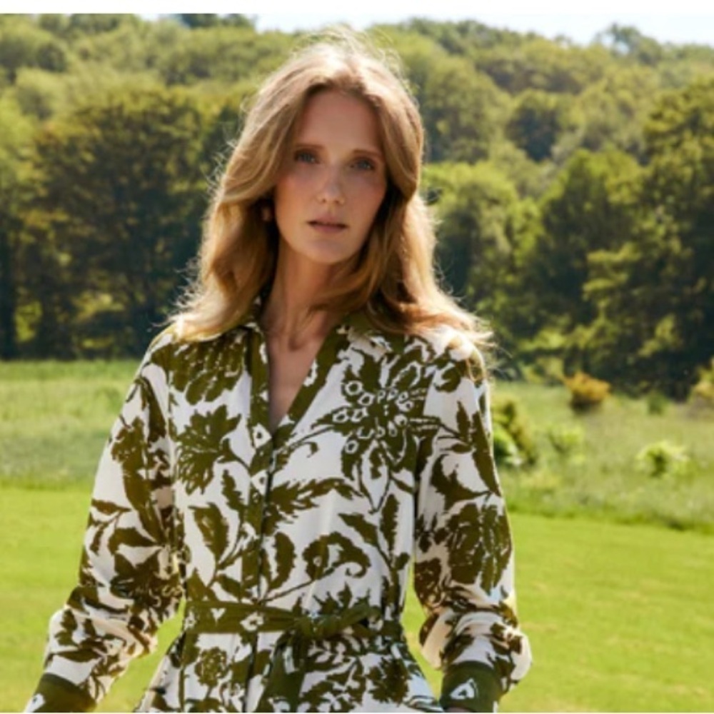 NEW Figue Carole cotton poplin top blouse